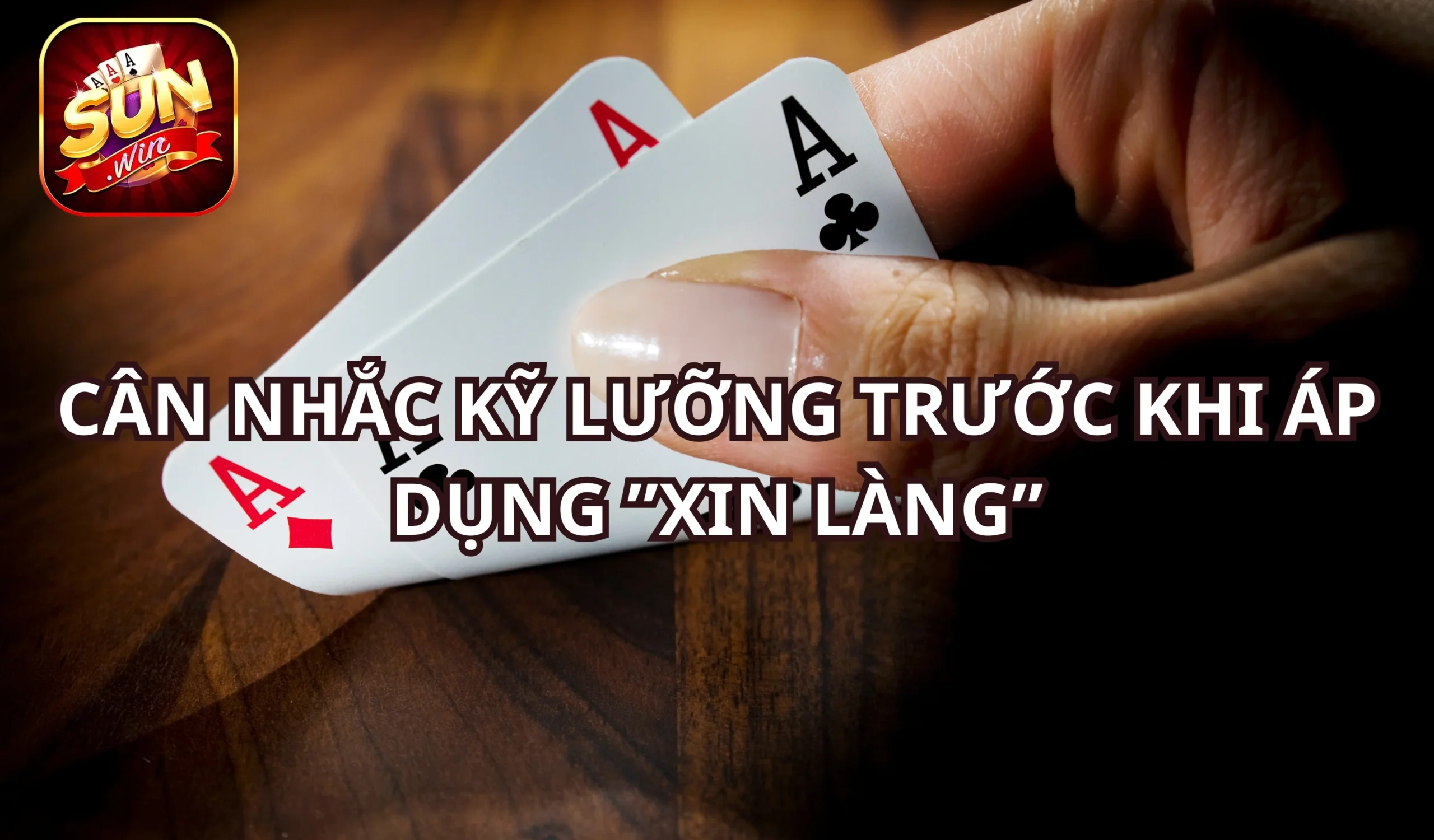 Hãy cân nhắc kỹ lưỡng trước khi áp dụng “xin làng”